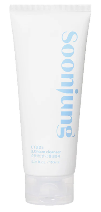 Etude Soon Jung ph 5.5 Foam Cleanser 150ml