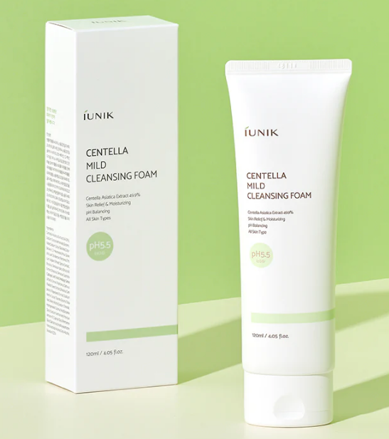 Iunik Centella Mild Cleansing Foam 120ml