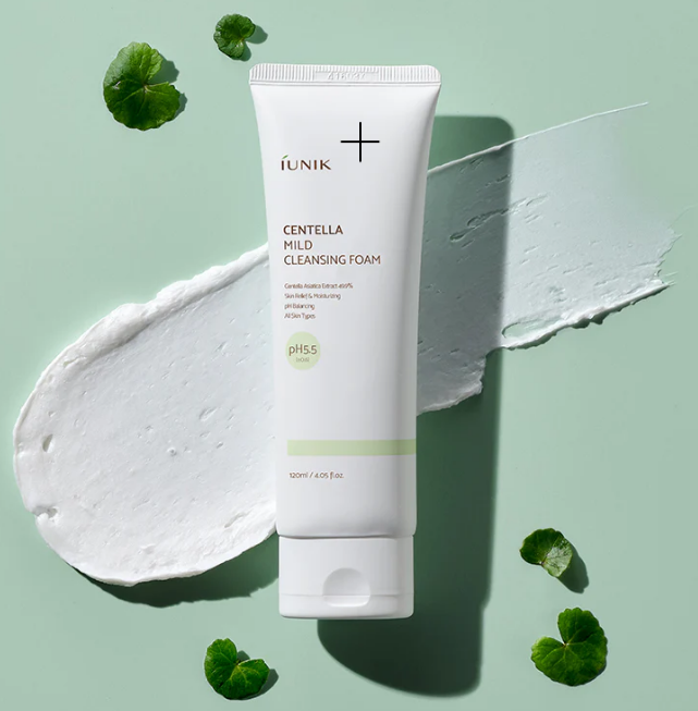 Iunik Centella Mild Cleansing Foam 120ml