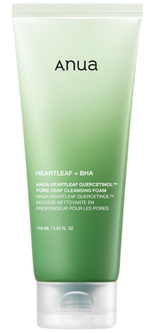 Anua Heartleaf Quercetinol Pore Deep Cleansing Foam 150ml