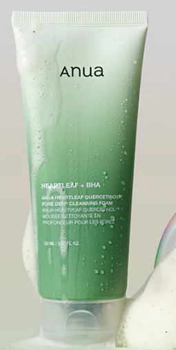 Anua Heartleaf Quercetinol Pore Deep Cleansing Foam 150ml